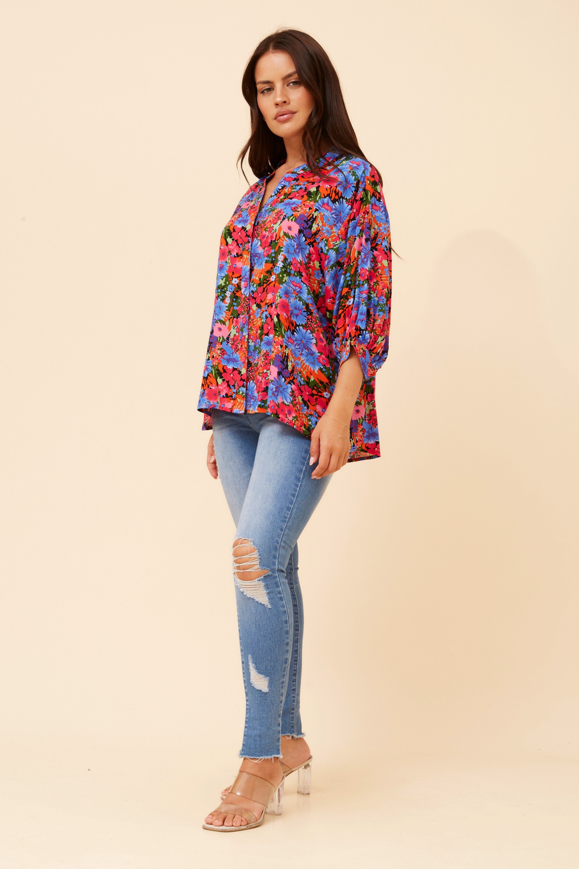 BELINA FLORAL SHIRT