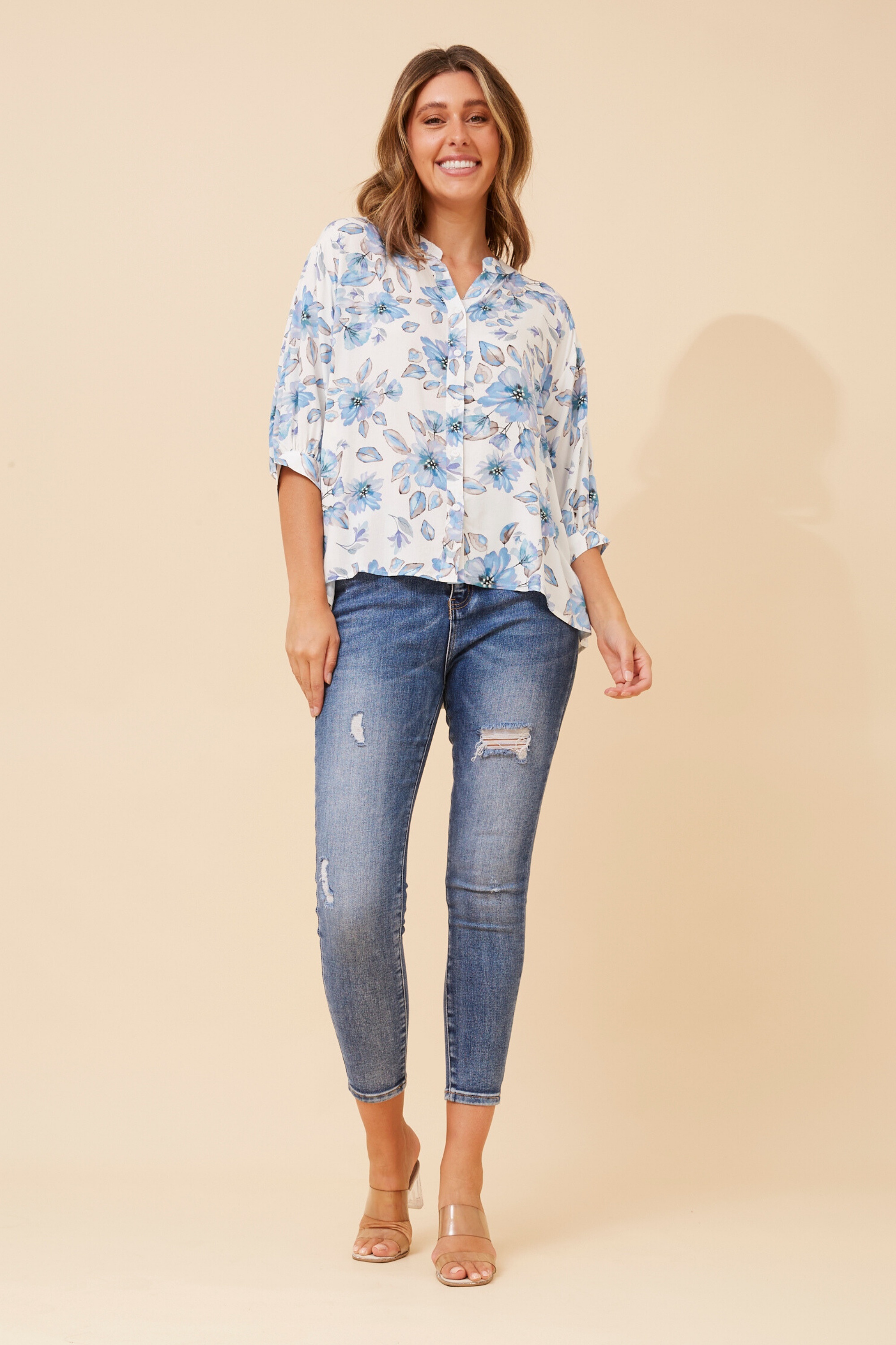 BELINA FLORAL SHIRT