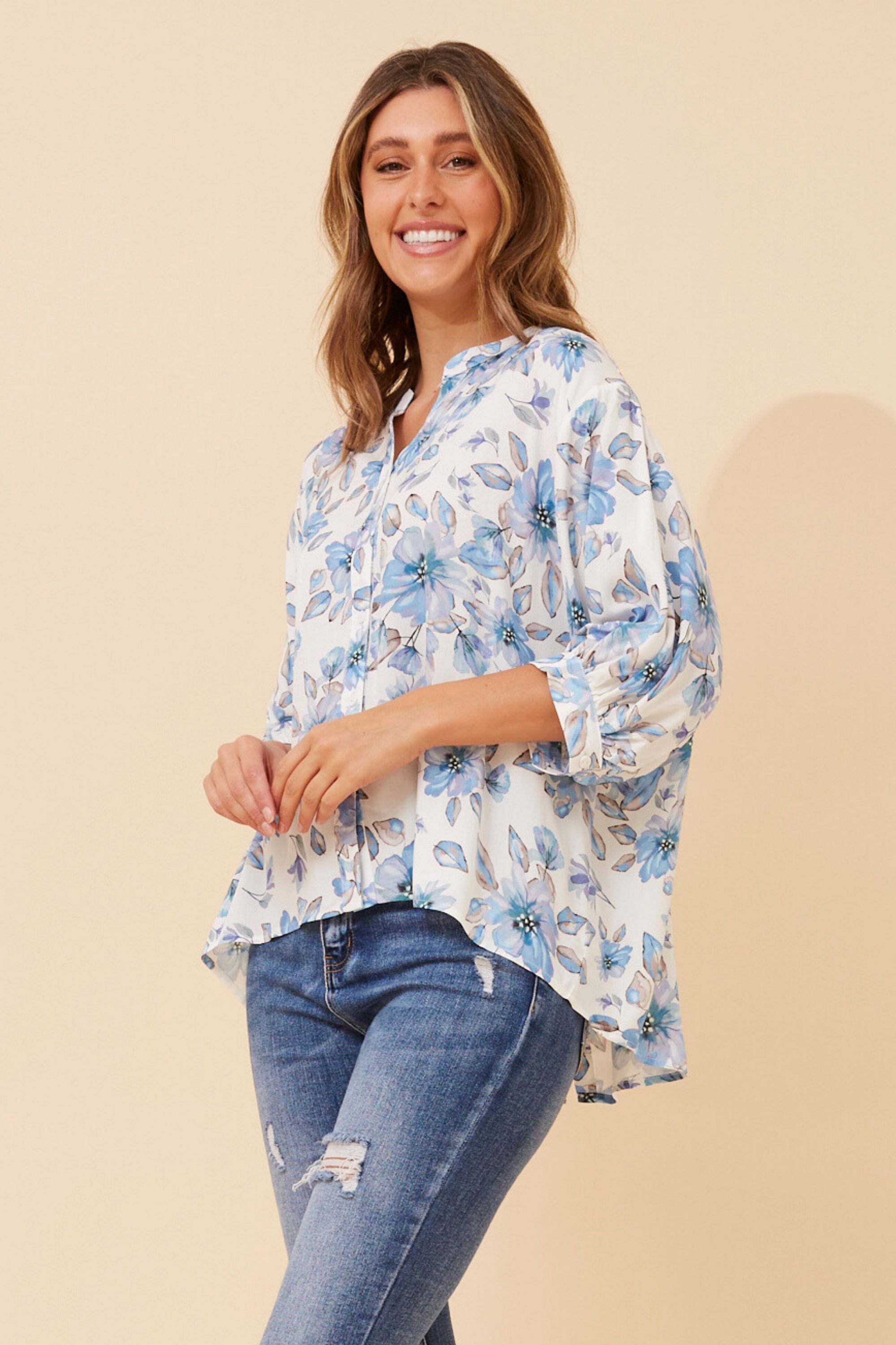 BELINA FLORAL SHIRT