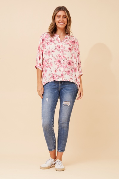 BELINA FLORAL SHIRT