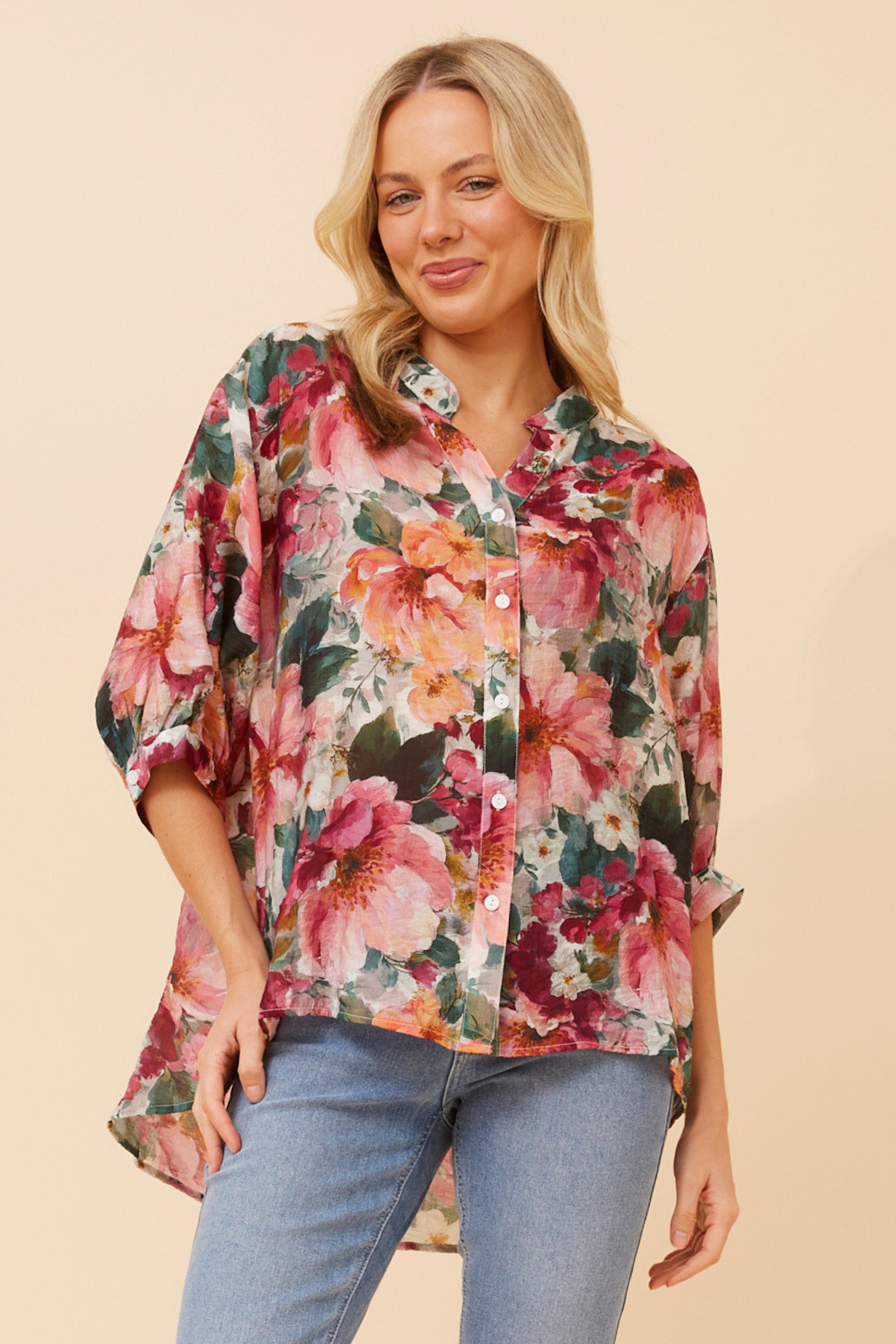 BELINA FLORAL SHIRT