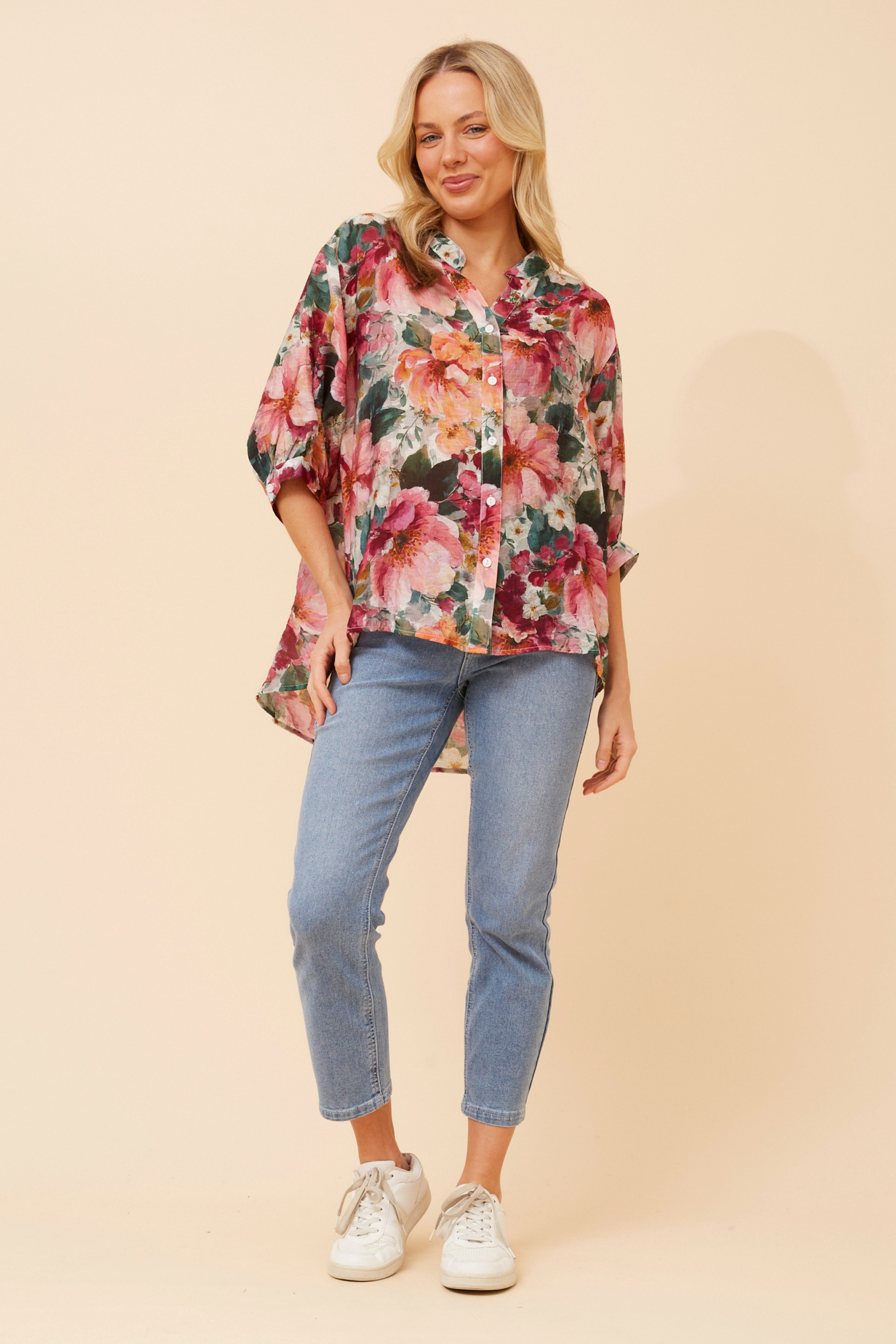 BELINA FLORAL SHIRT