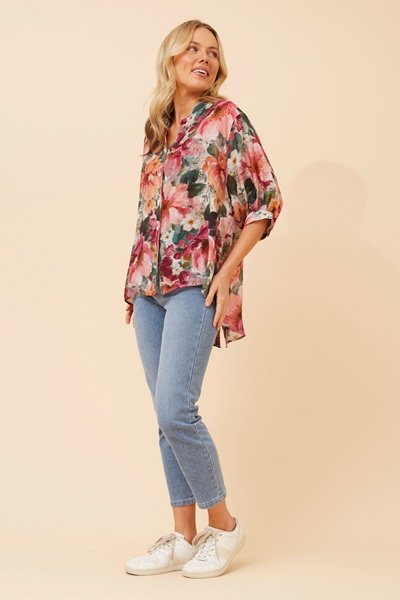 BELINA FLORAL SHIRT