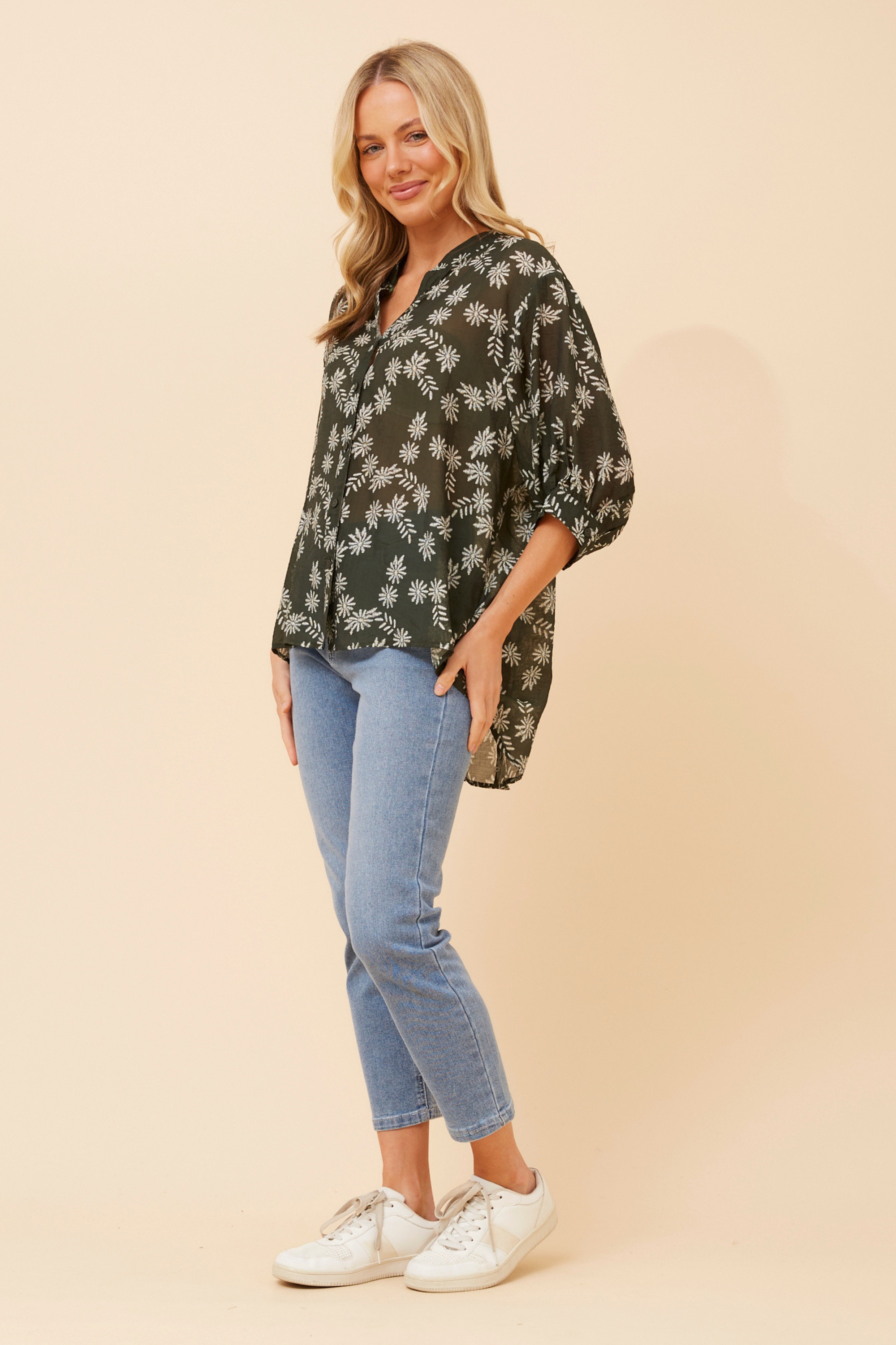 BELINA FLORAL SHIRT