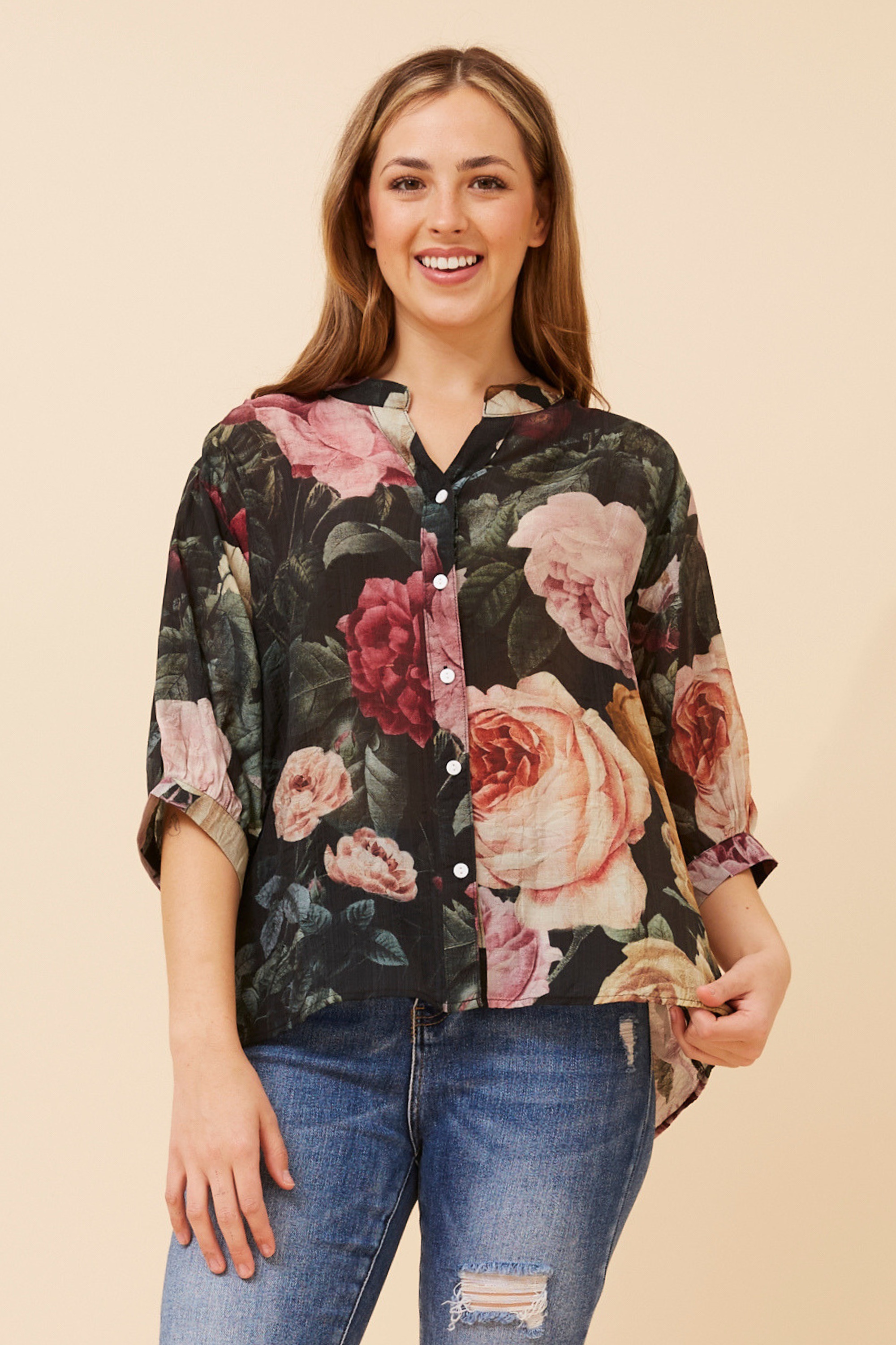 BELINA FLORAL SHIRT
