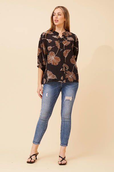 BELINA FLORAL SHIRT