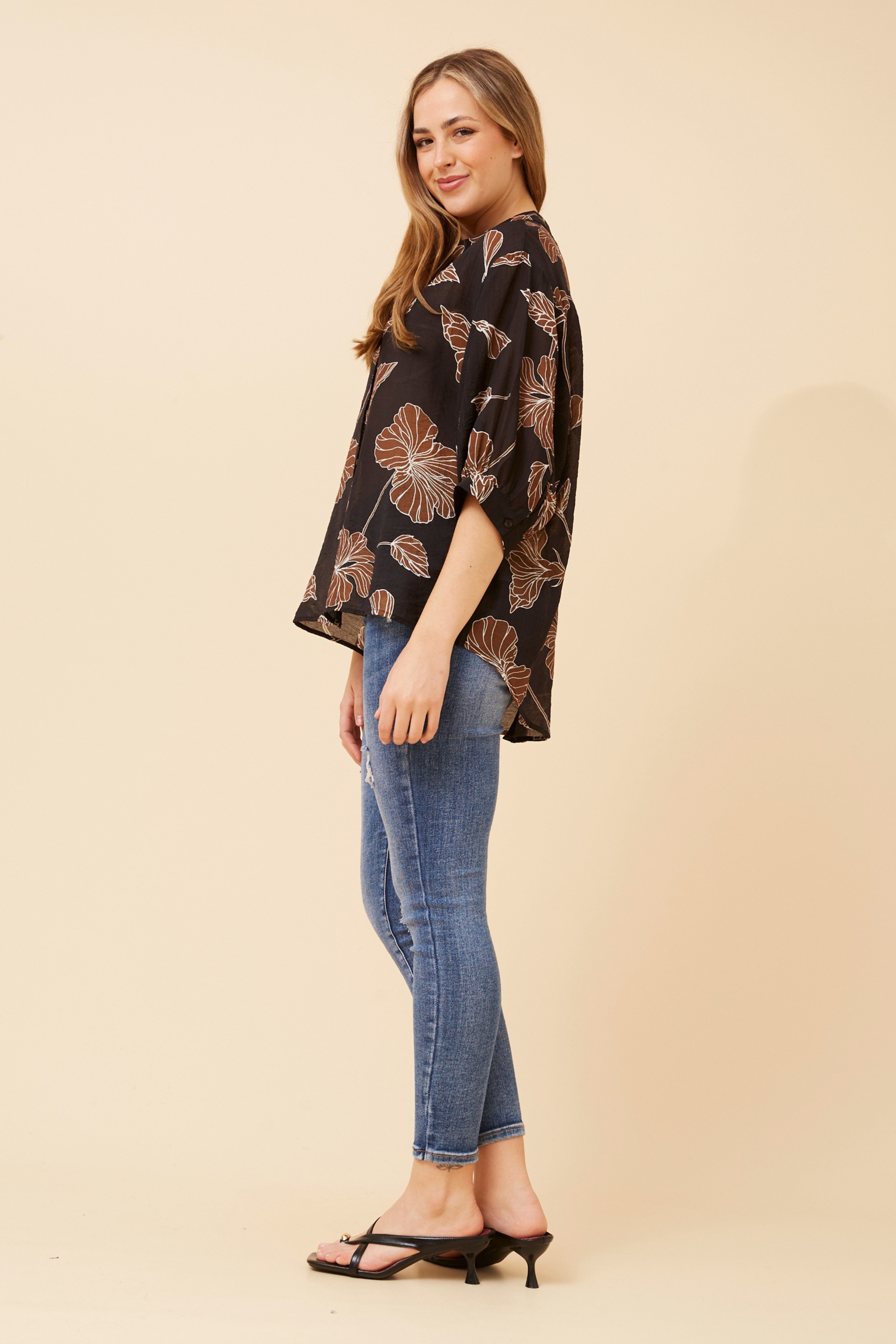 BELINA FLORAL SHIRT