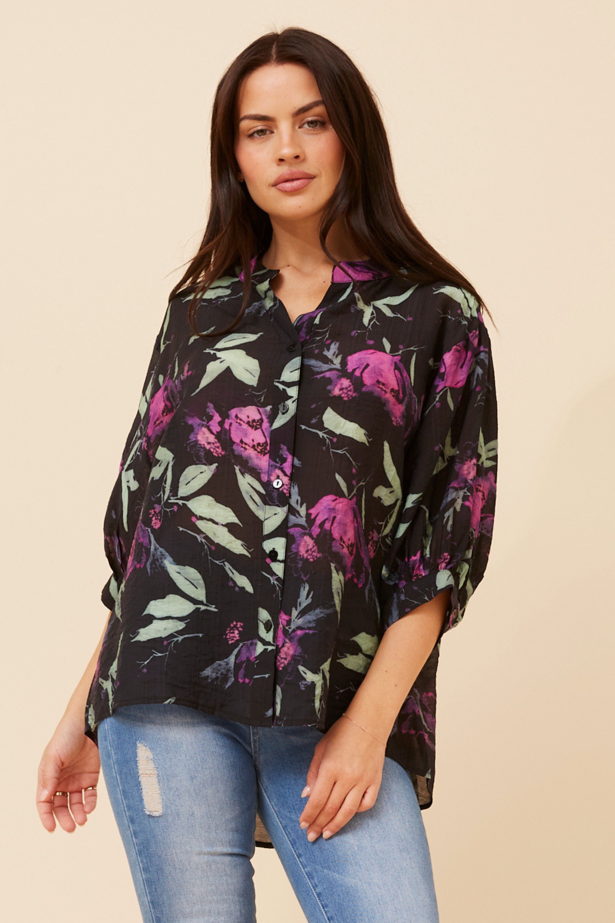 BELINA FLORAL SHIRT