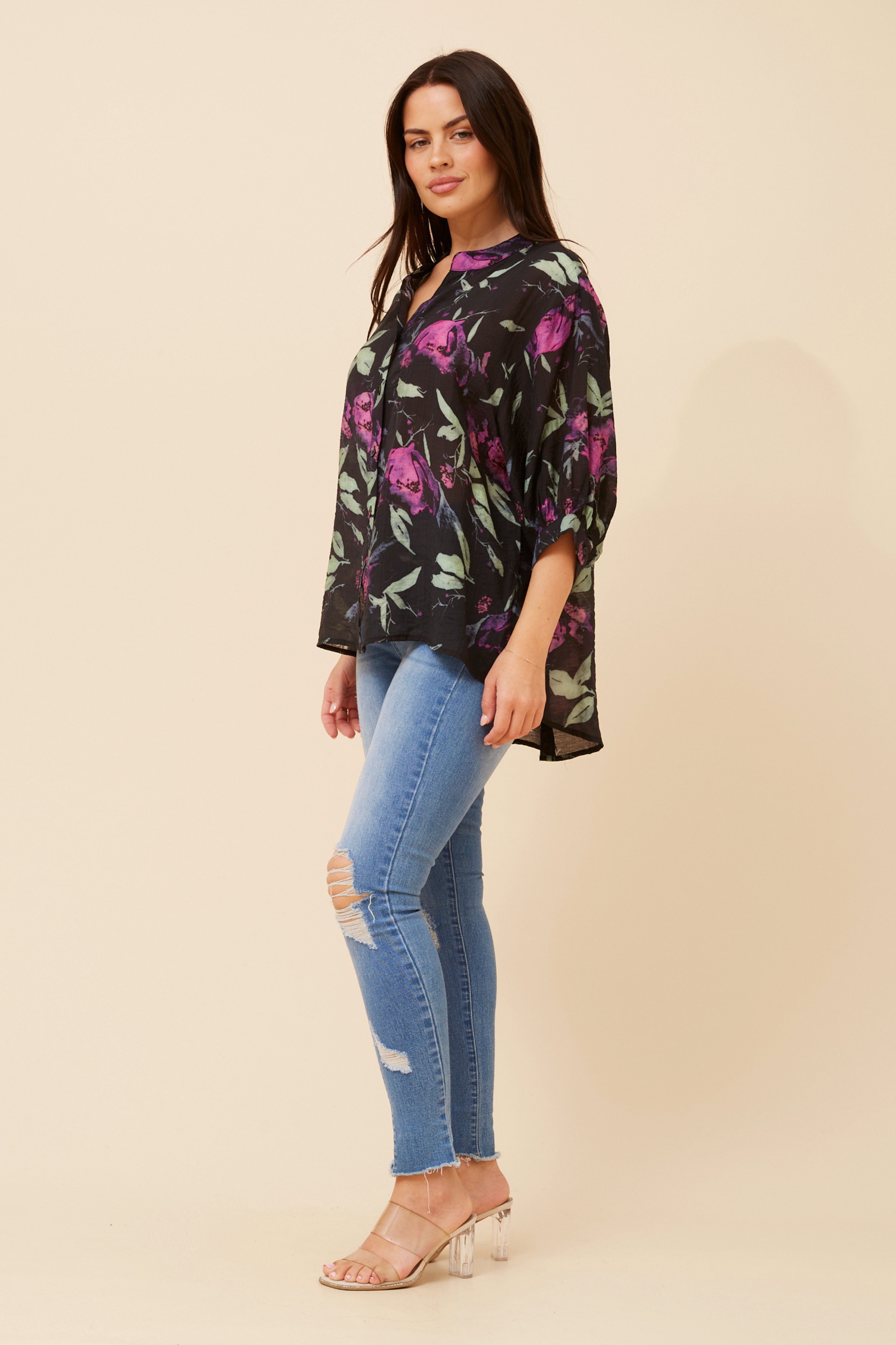 BELINA FLORAL SHIRT