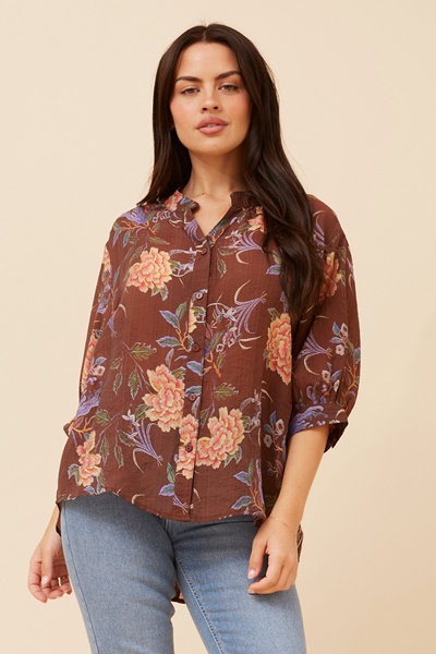 BELINA FLORAL SHIRT