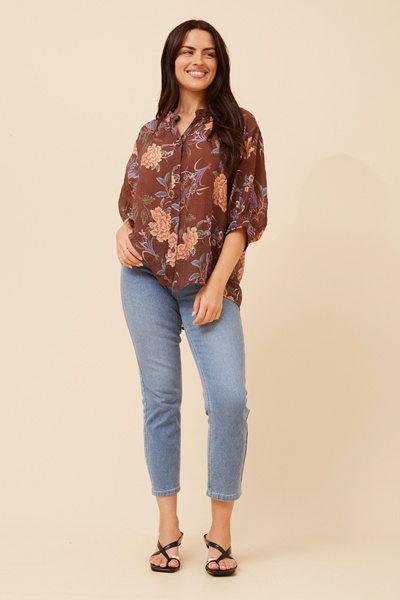 BELINA FLORAL SHIRT
