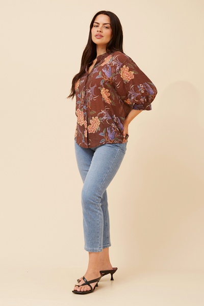 BELINA FLORAL SHIRT