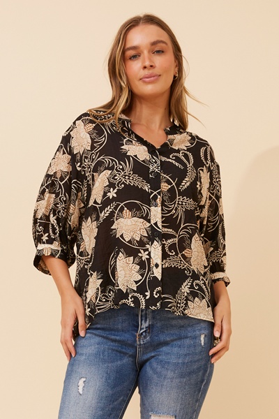 BELINA FLORAL SHIRT