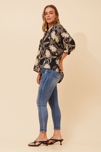 BELINA FLORAL SHIRT