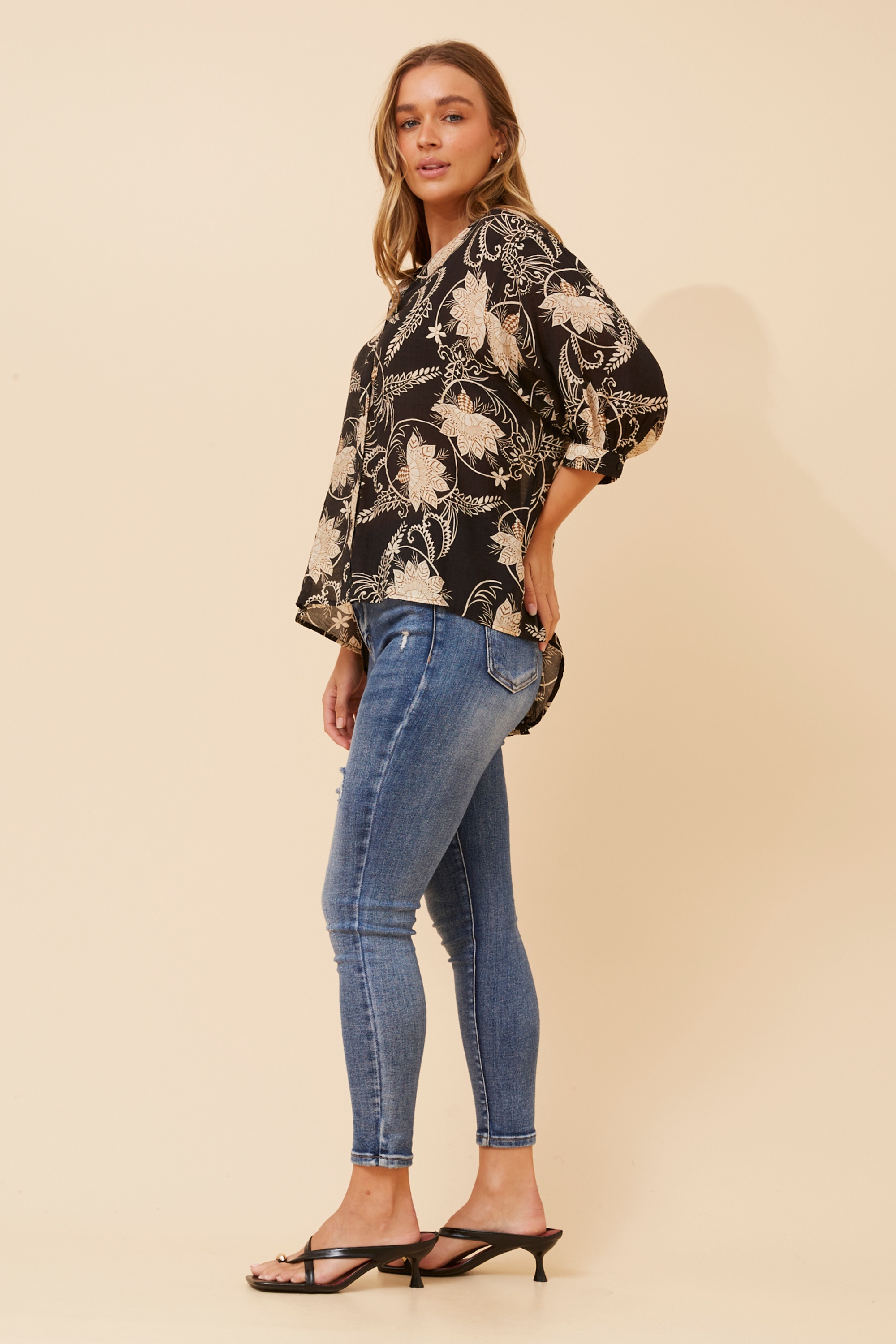 BELINA FLORAL SHIRT