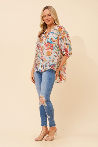 BELINA FLORAL SHIRT