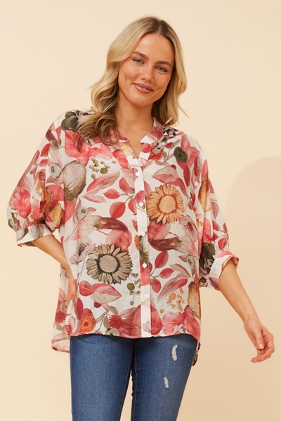 BELINA FLORAL SHIRT