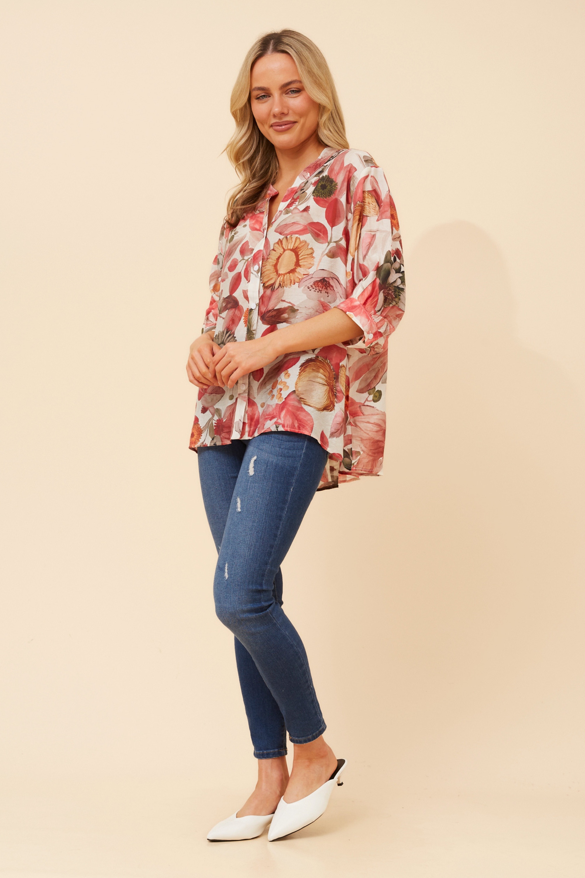 BELINA FLORAL SHIRT