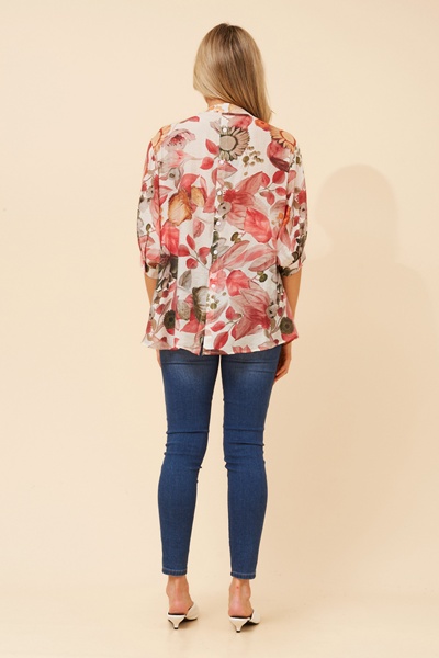 BELINA FLORAL SHIRT