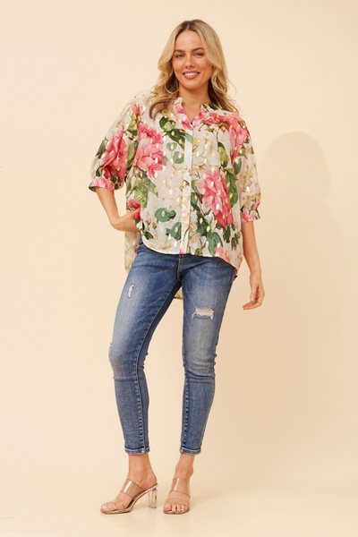 BELINA FLORAL SHIRT