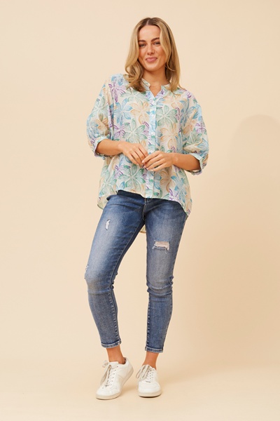 BELINA FLORAL SHIRT