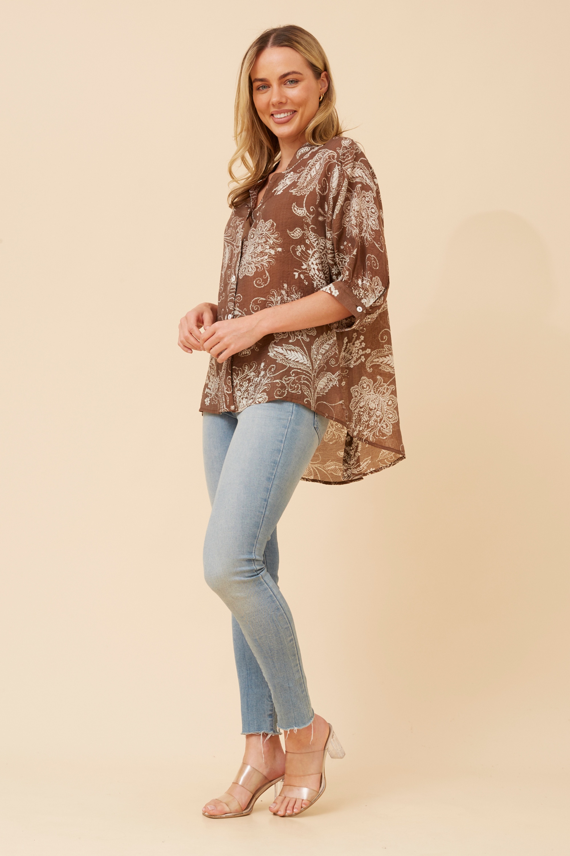 BELINA FLORAL SHIRT