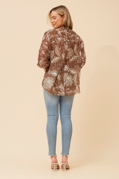 BELINA FLORAL SHIRT