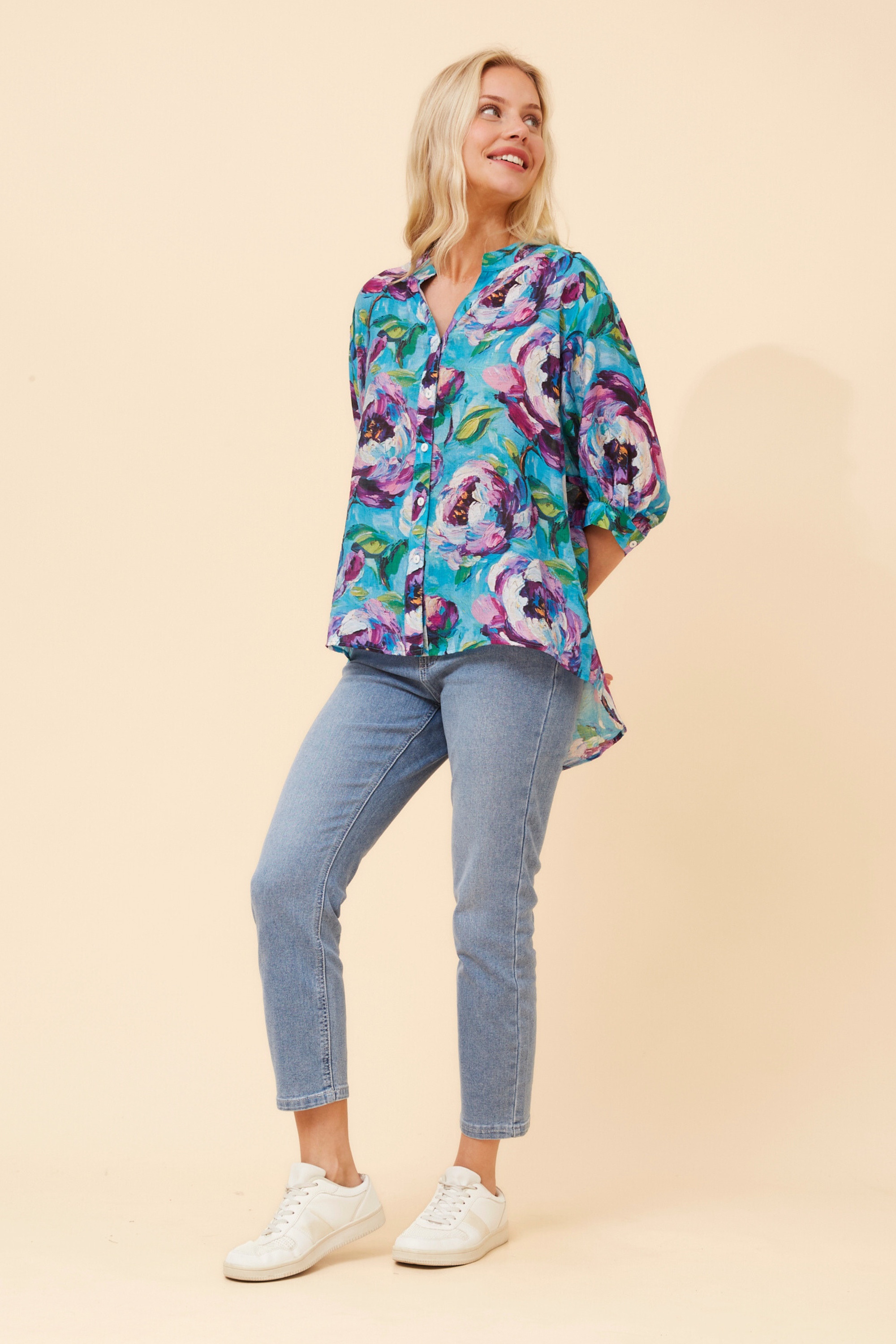 BELINA FLORAL SHIRT