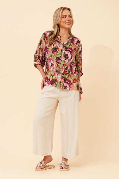 BELINA FLORAL SHIRT