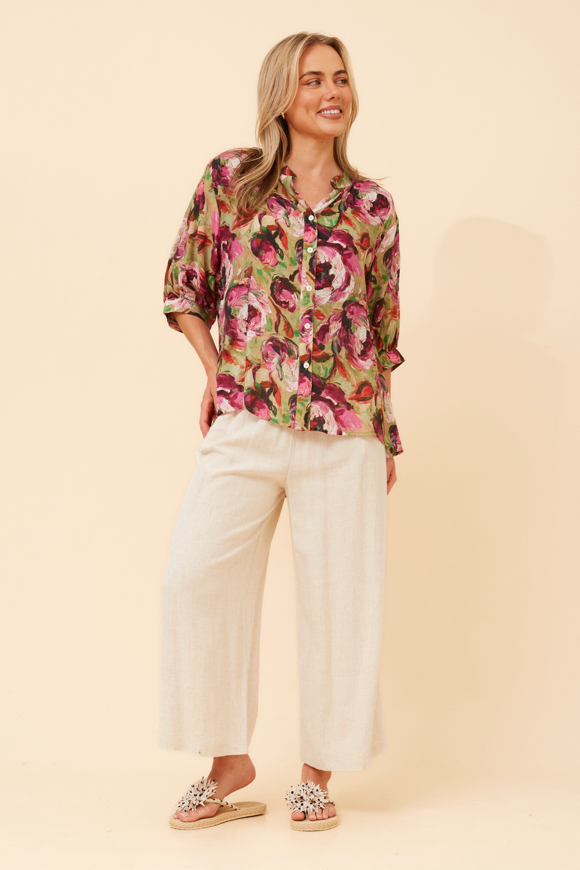 BELINA FLORAL SHIRT