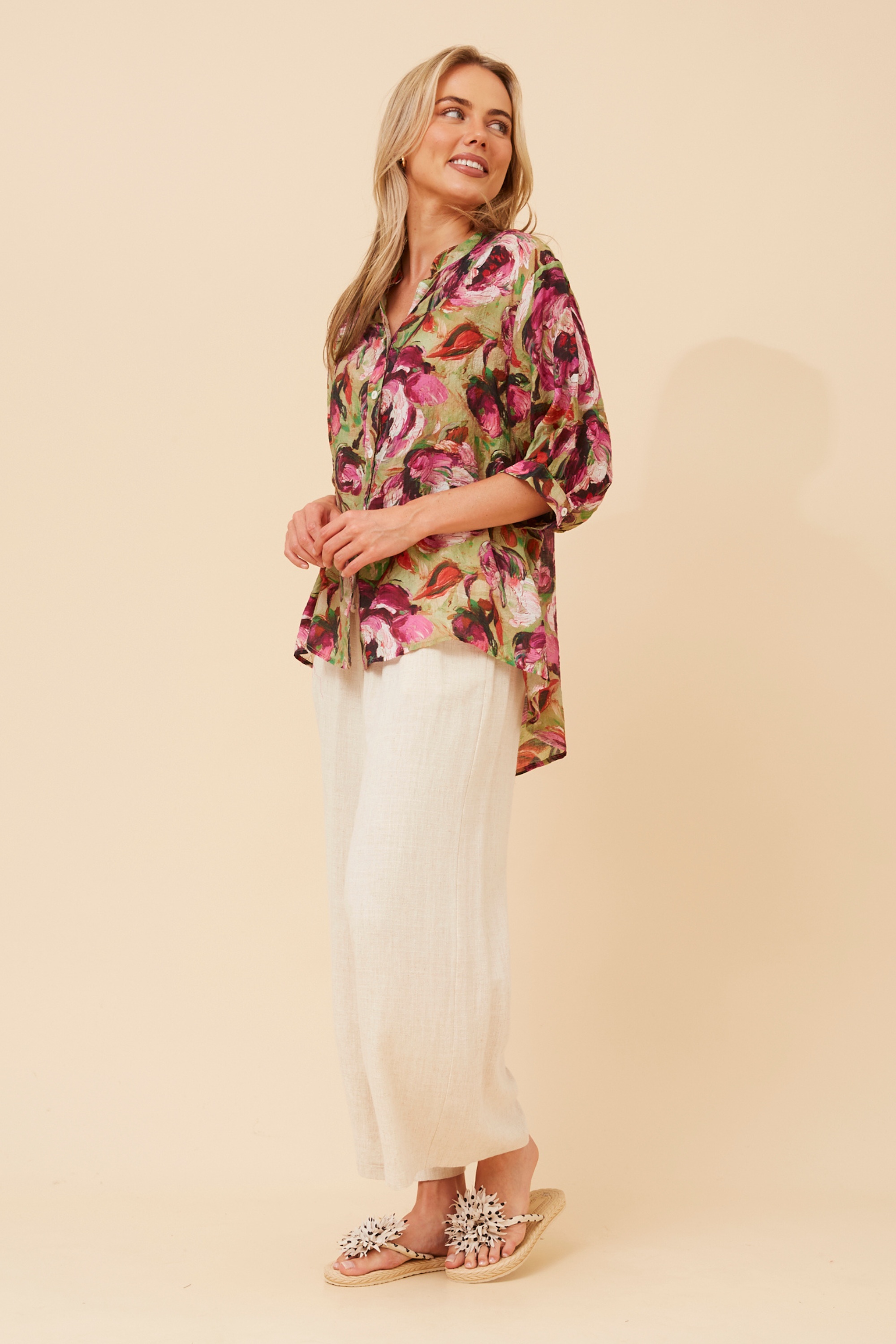 BELINA FLORAL SHIRT