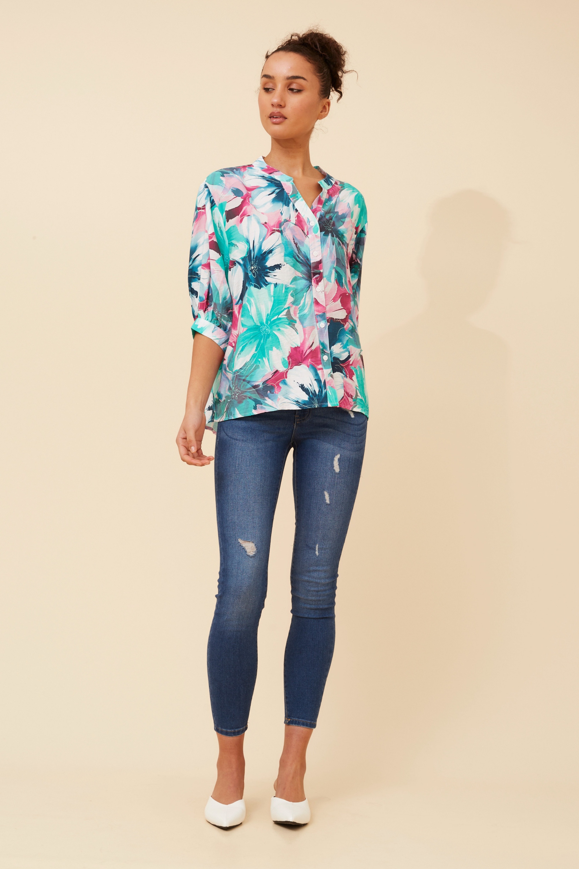 BELINA FLORAL SHIRT