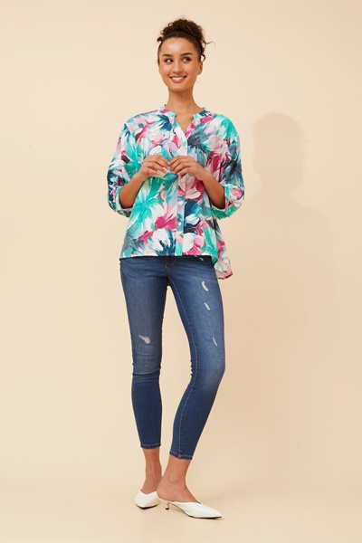 BELINA FLORAL SHIRT