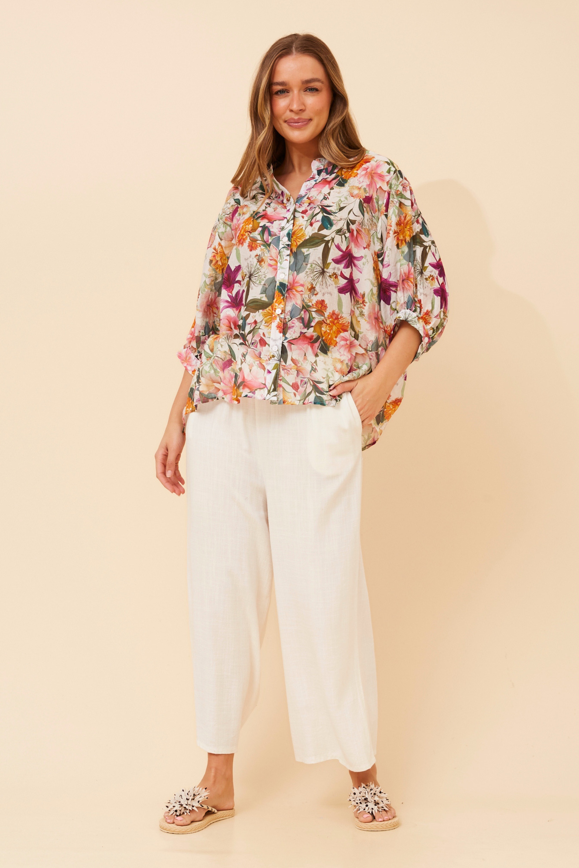 BELINA FLORAL SHIRT
