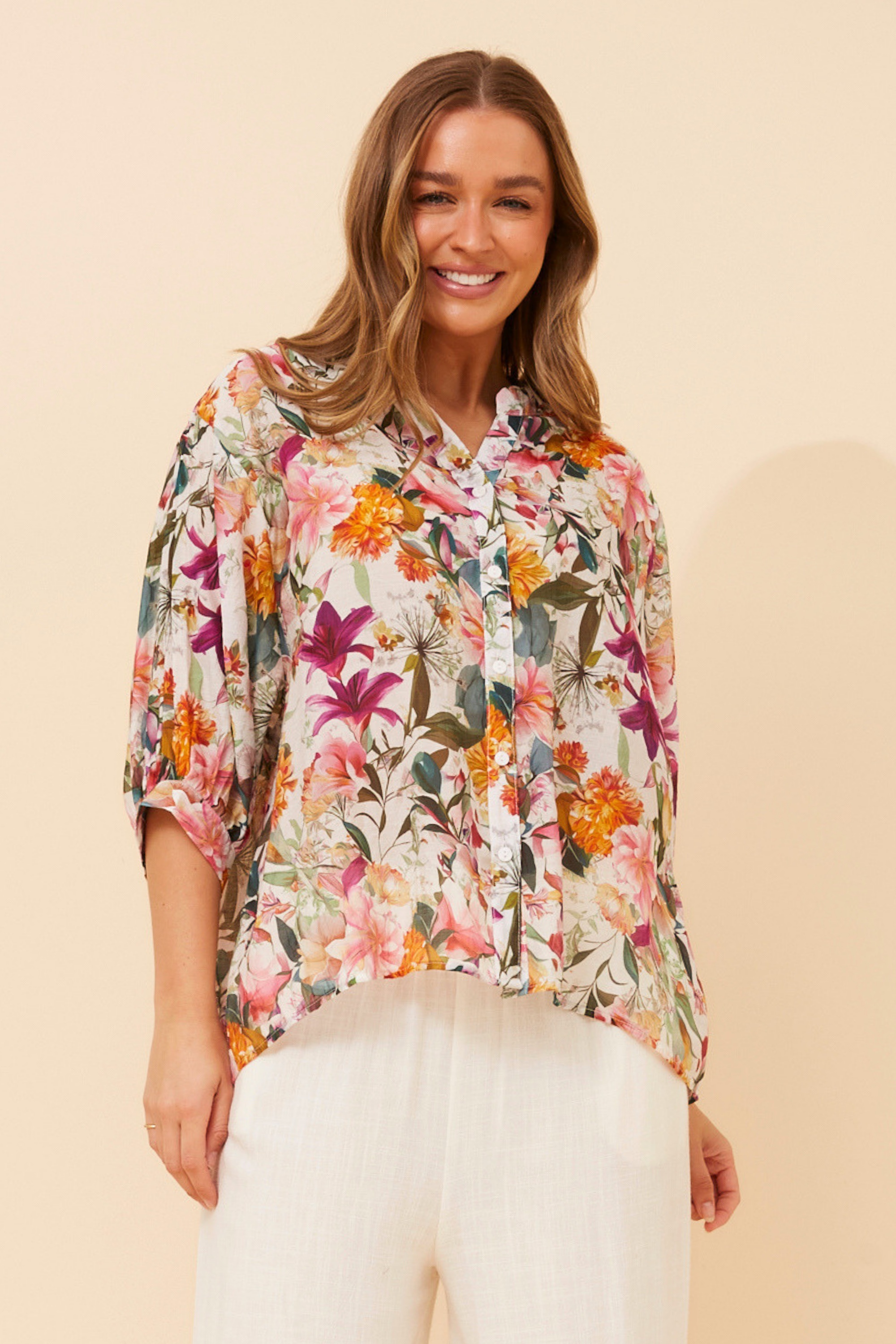 BELINA FLORAL SHIRT