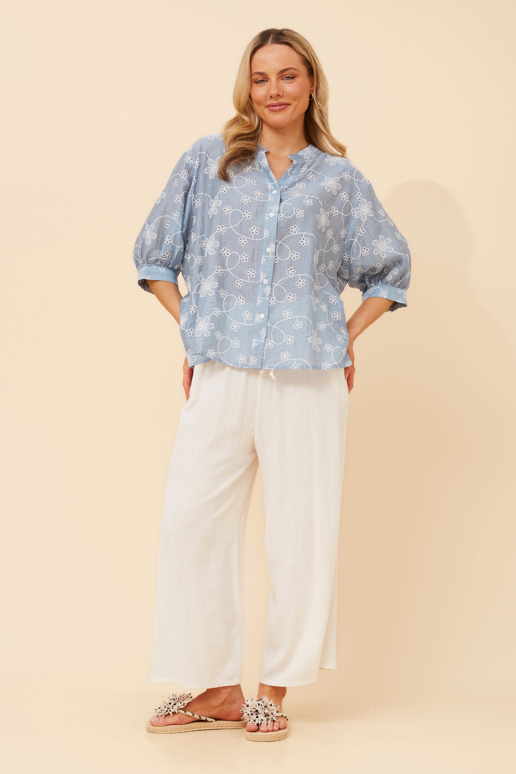 BELINA FLORAL SHIRT