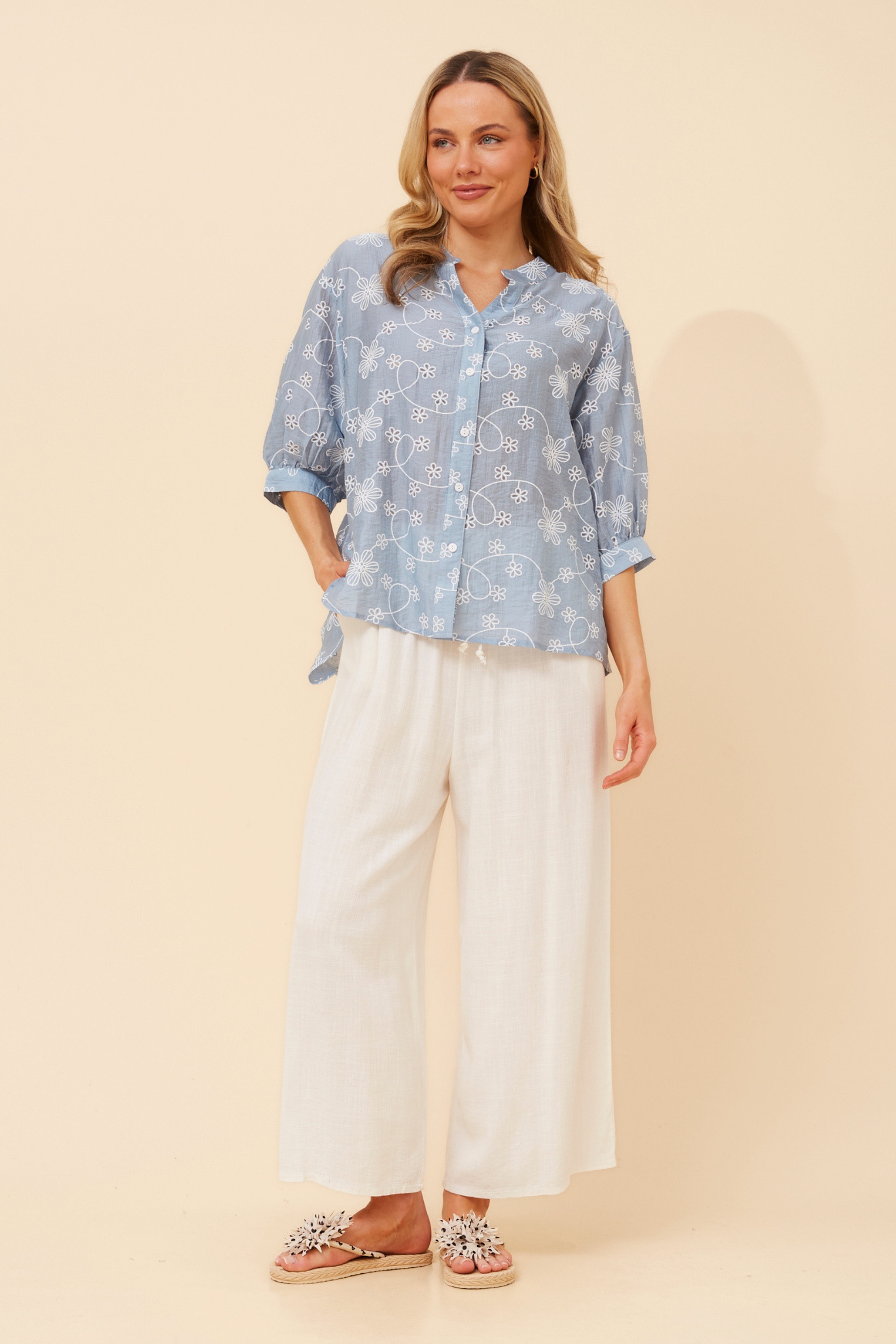 BELINA FLORAL SHIRT