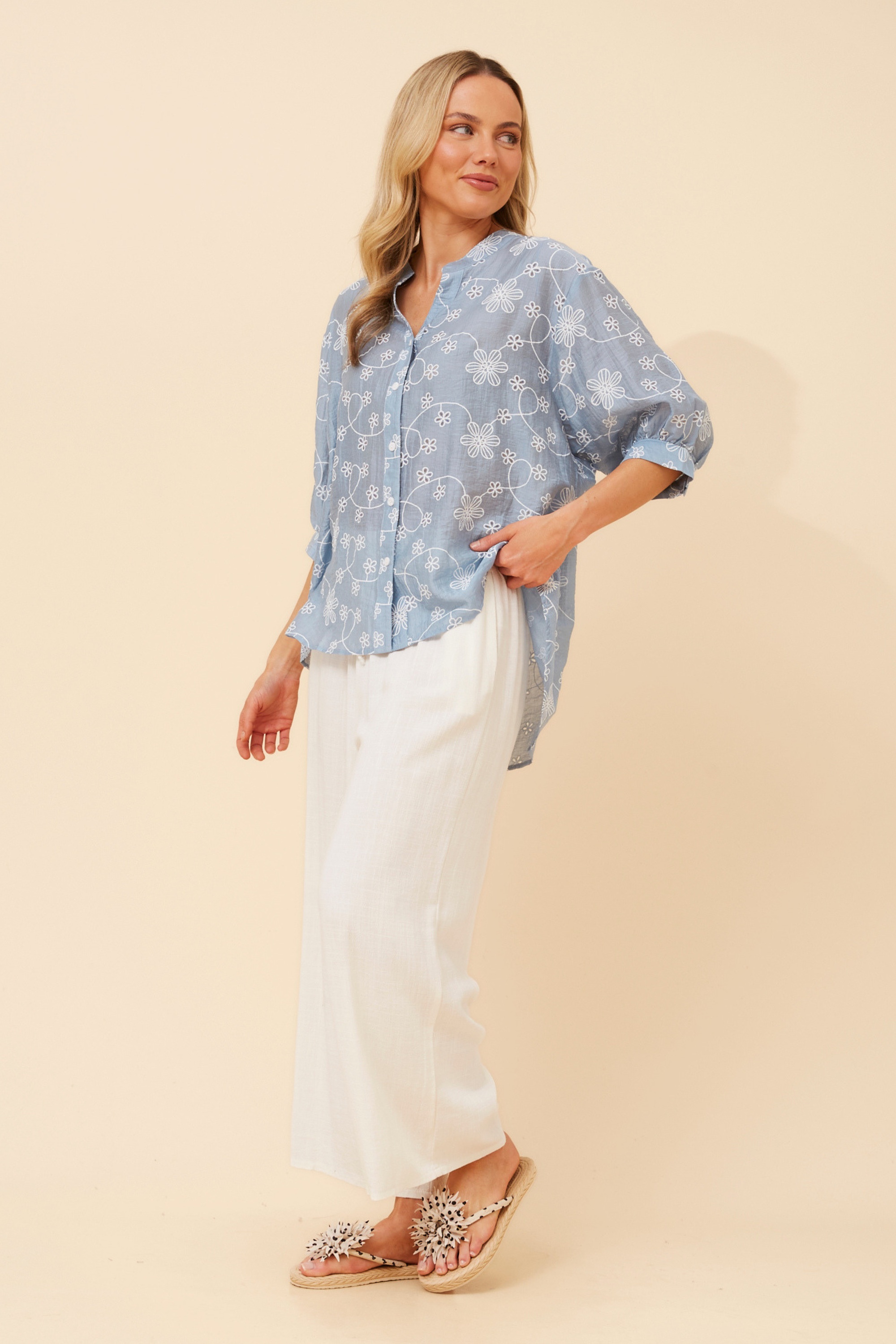 BELINA FLORAL SHIRT