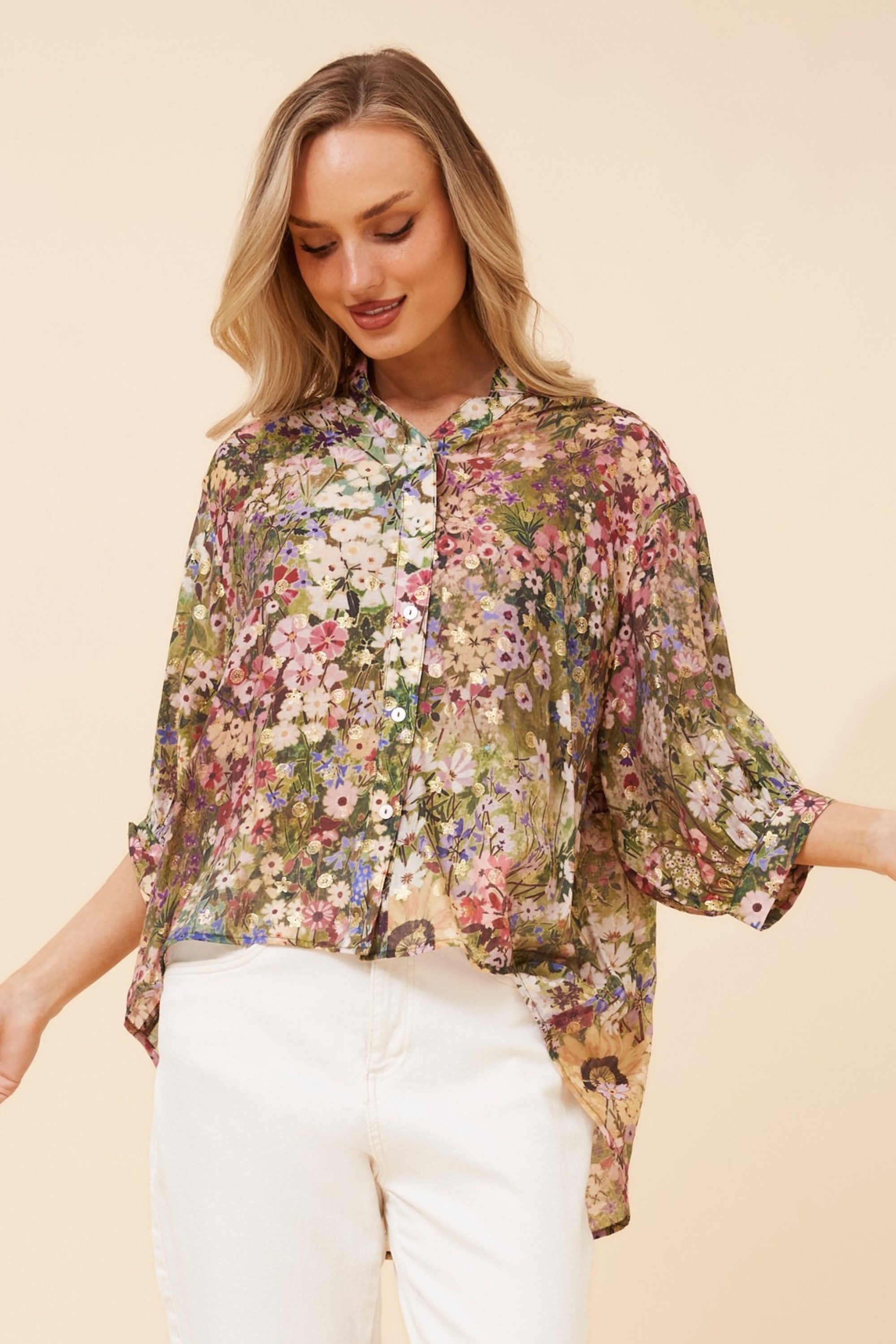 BELINA FLORAL SHIRT