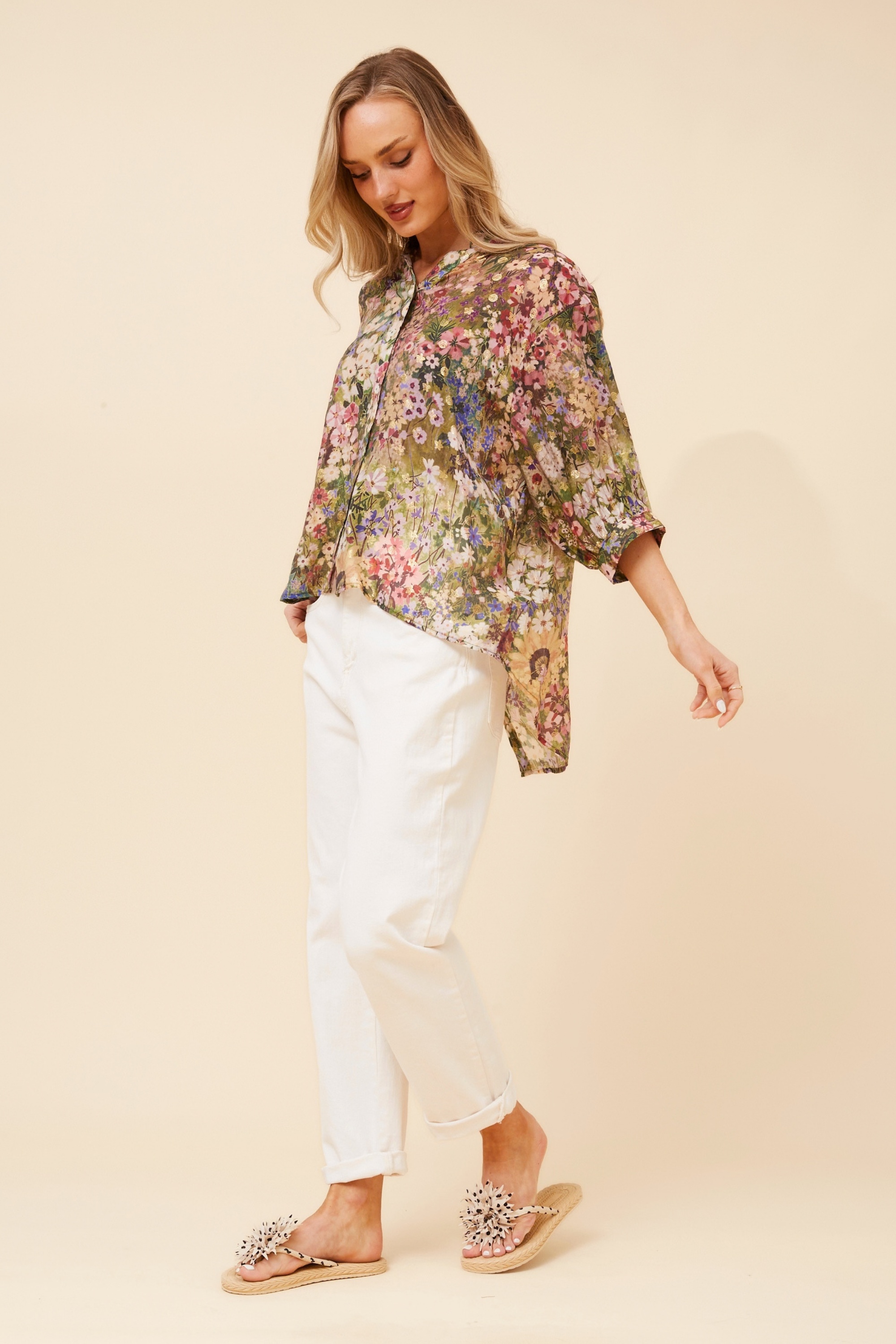 BELINA FLORAL SHIRT