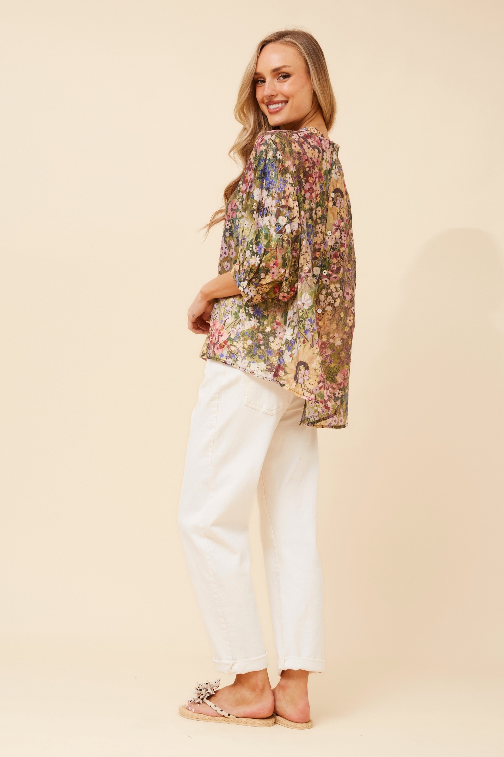 BELINA FLORAL SHIRT