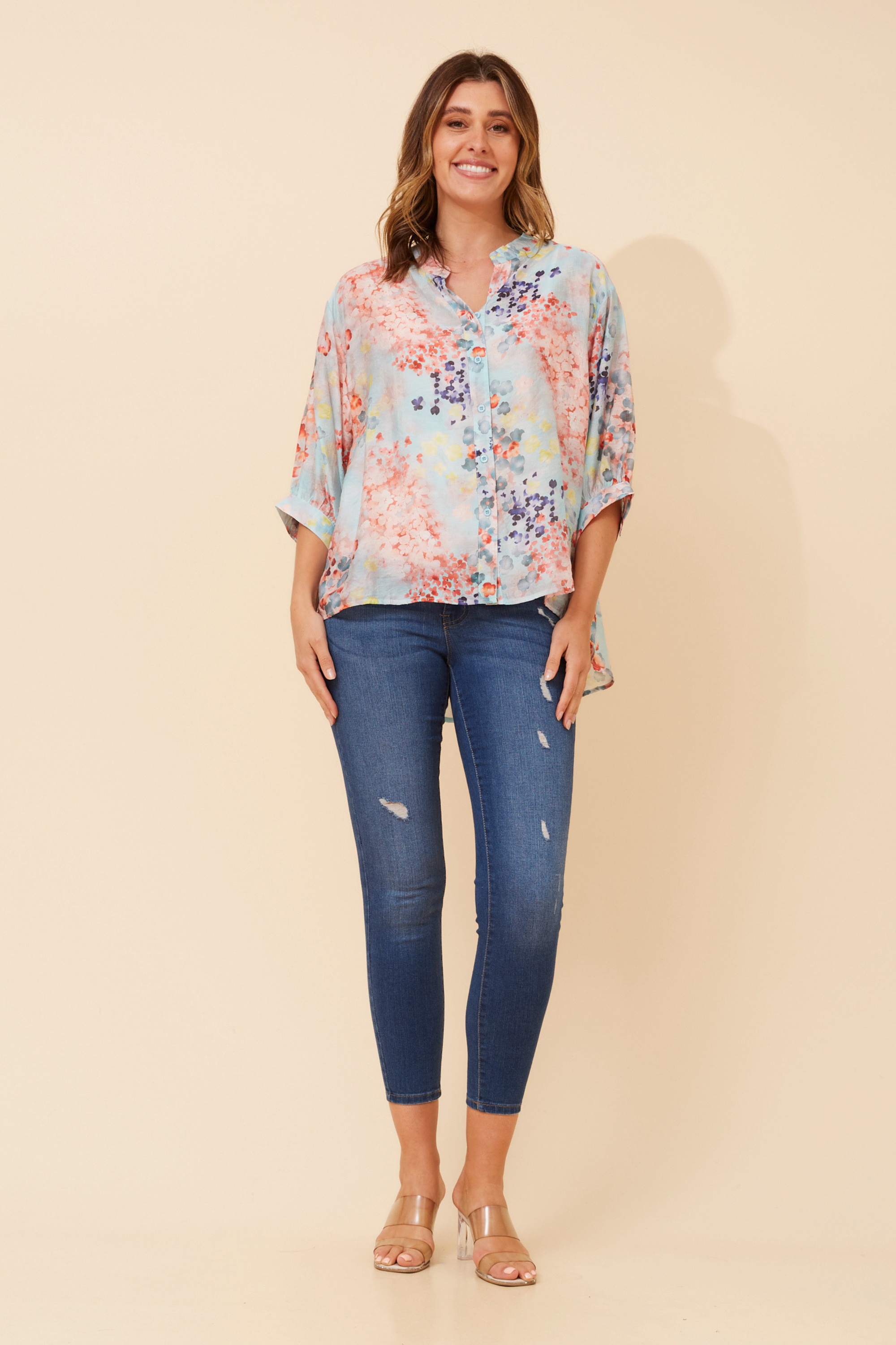 BELINA FLORAL SHIRT