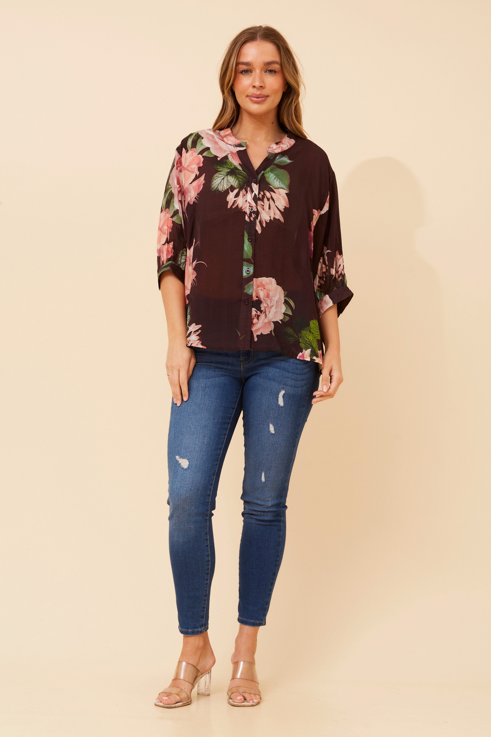 BELINA FLORAL SHIRT