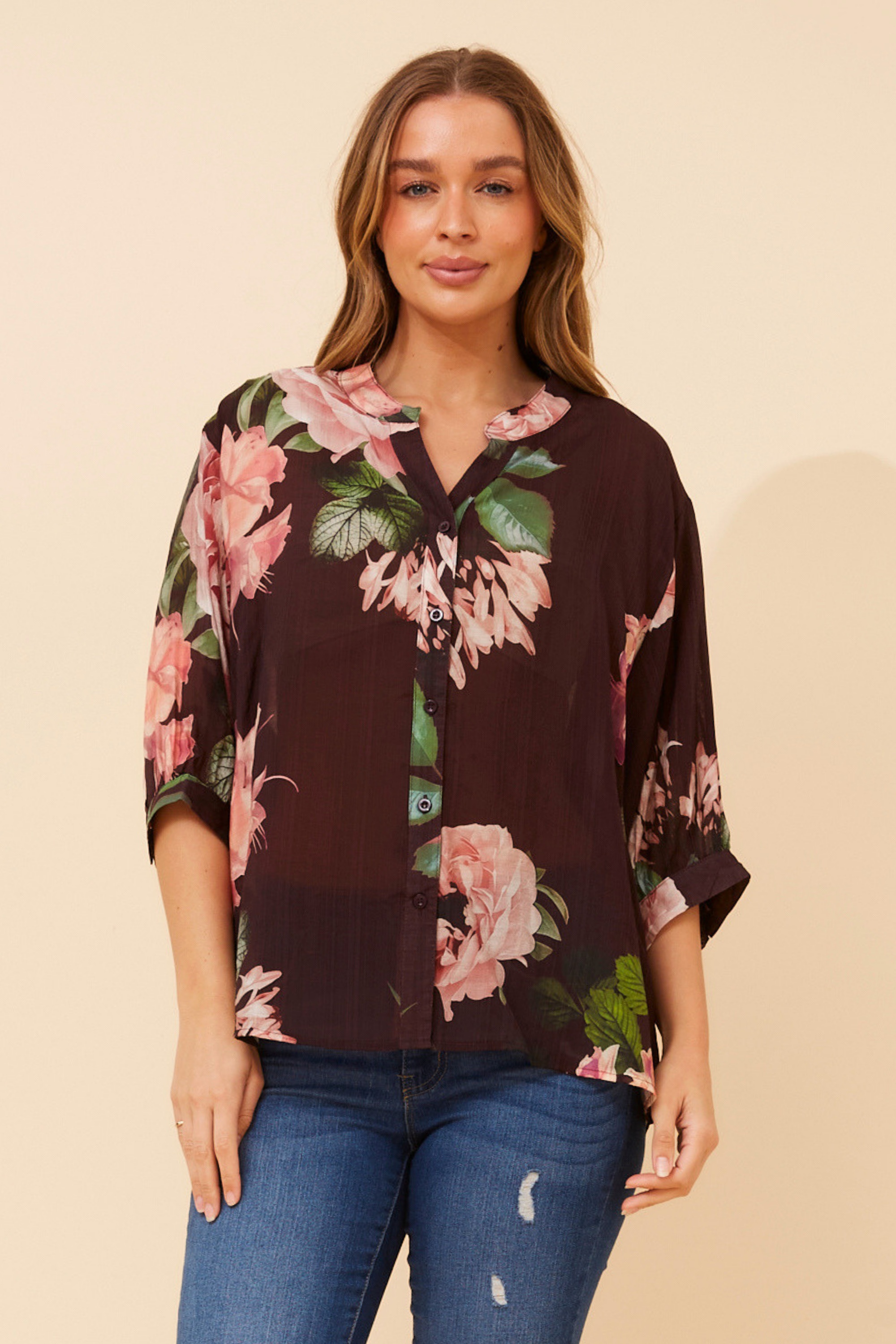 BELINA FLORAL SHIRT