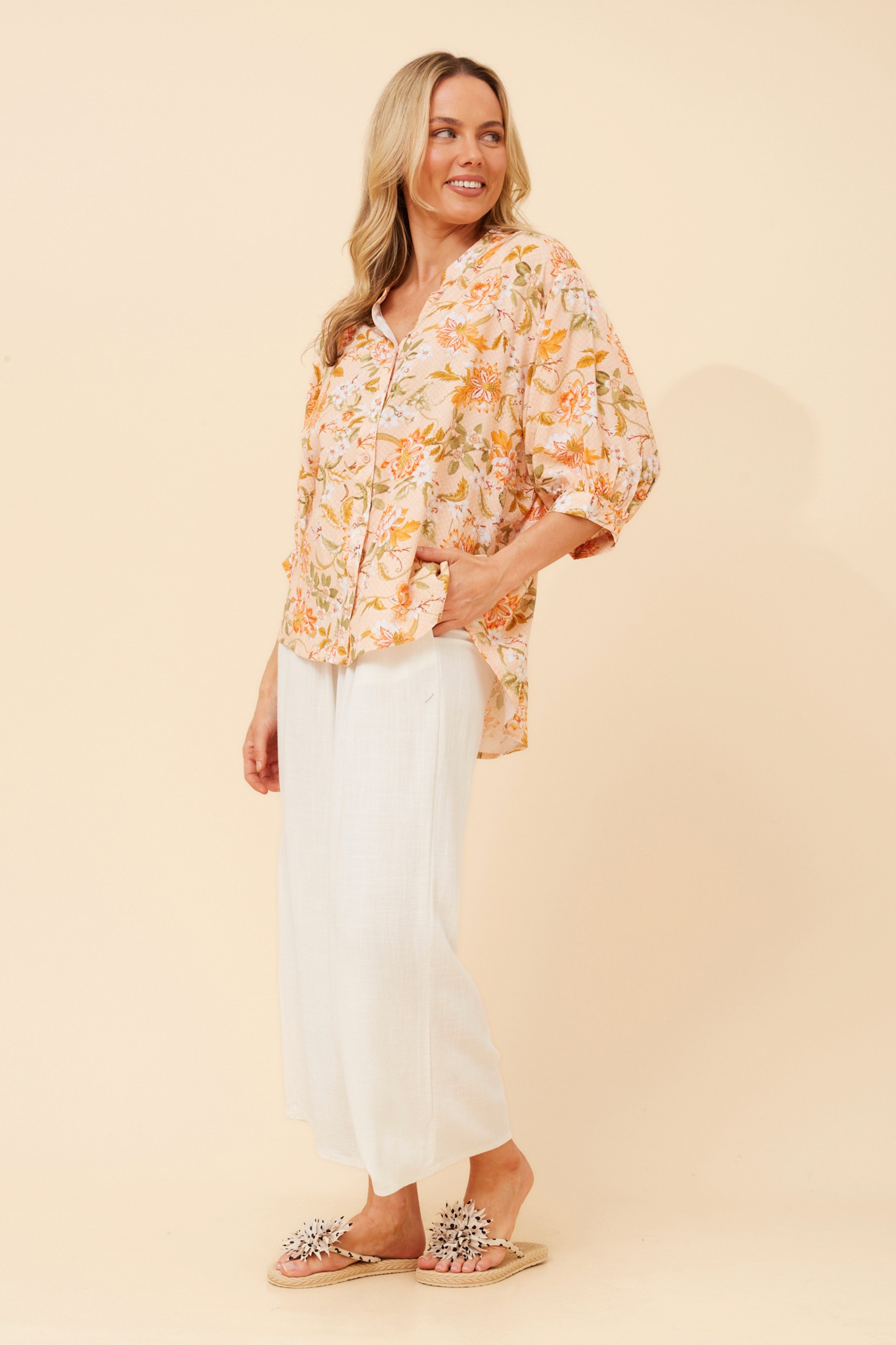BELINA FLORAL SHIRT