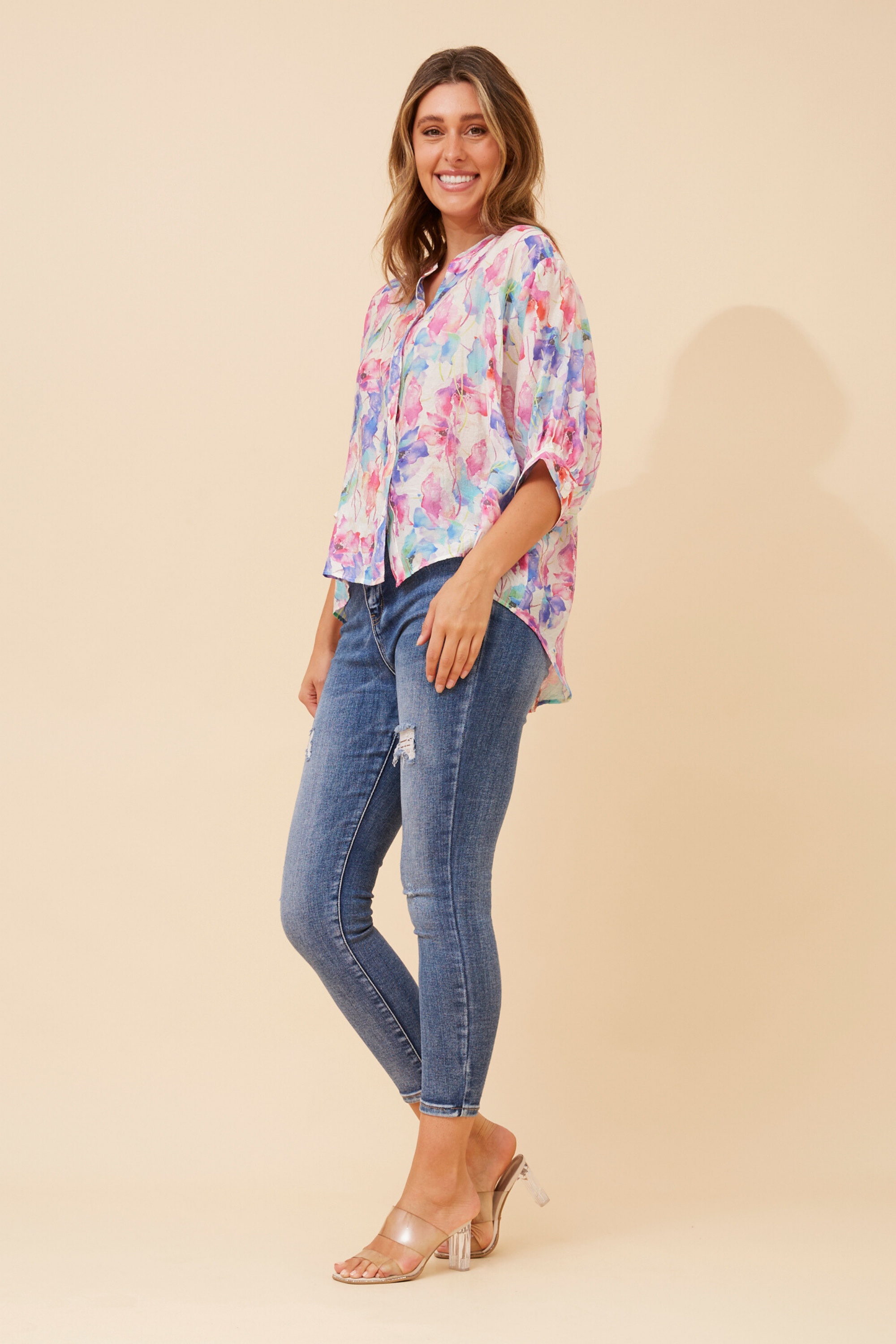BELINA FLORAL TOP