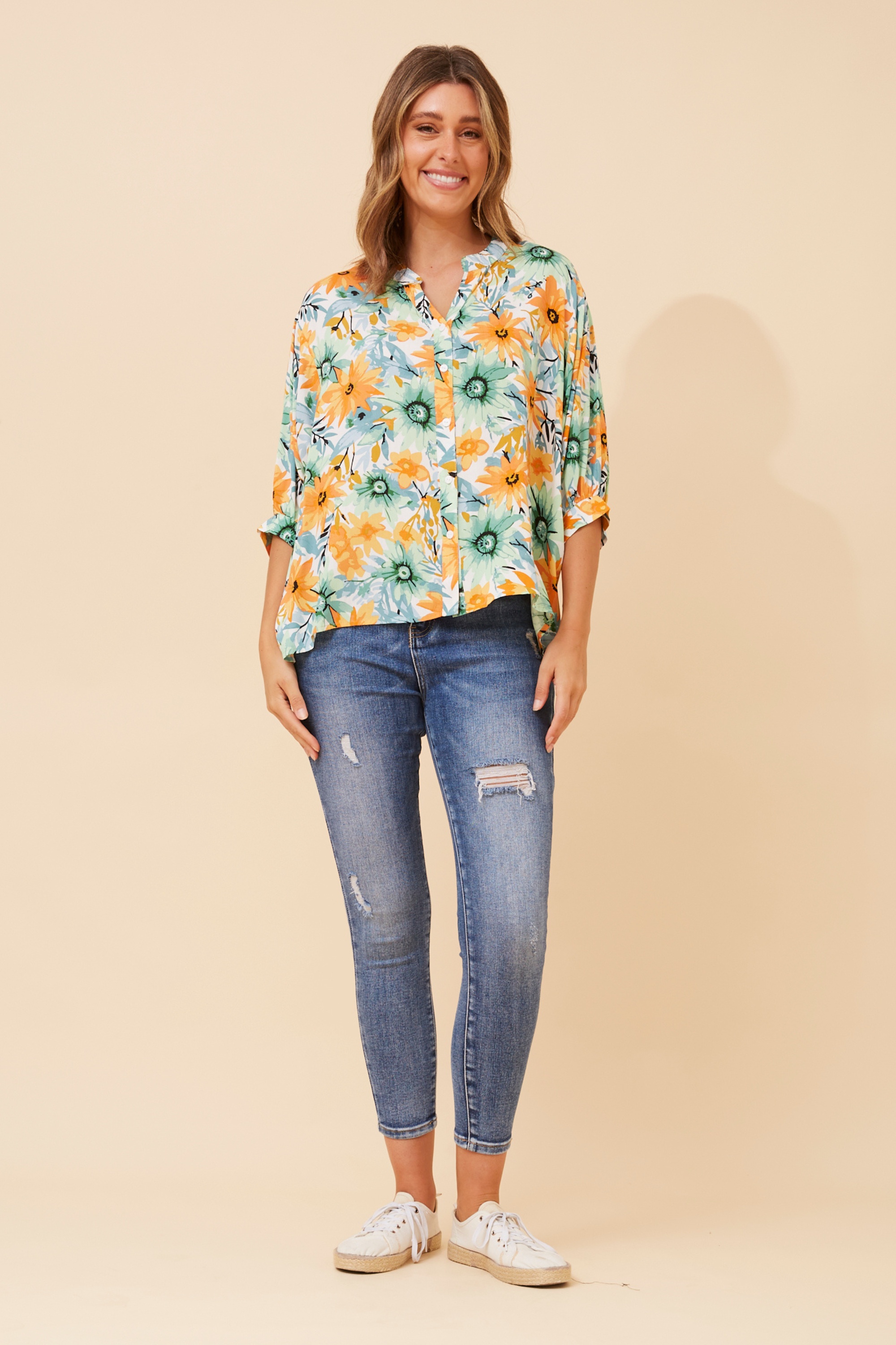 BELINA FLORAL TOP