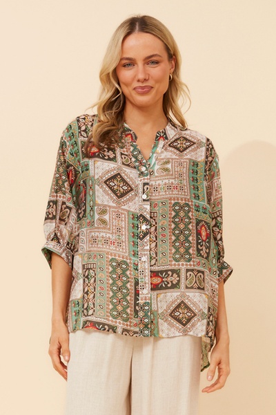 BELINA PATCHWORK PRINT