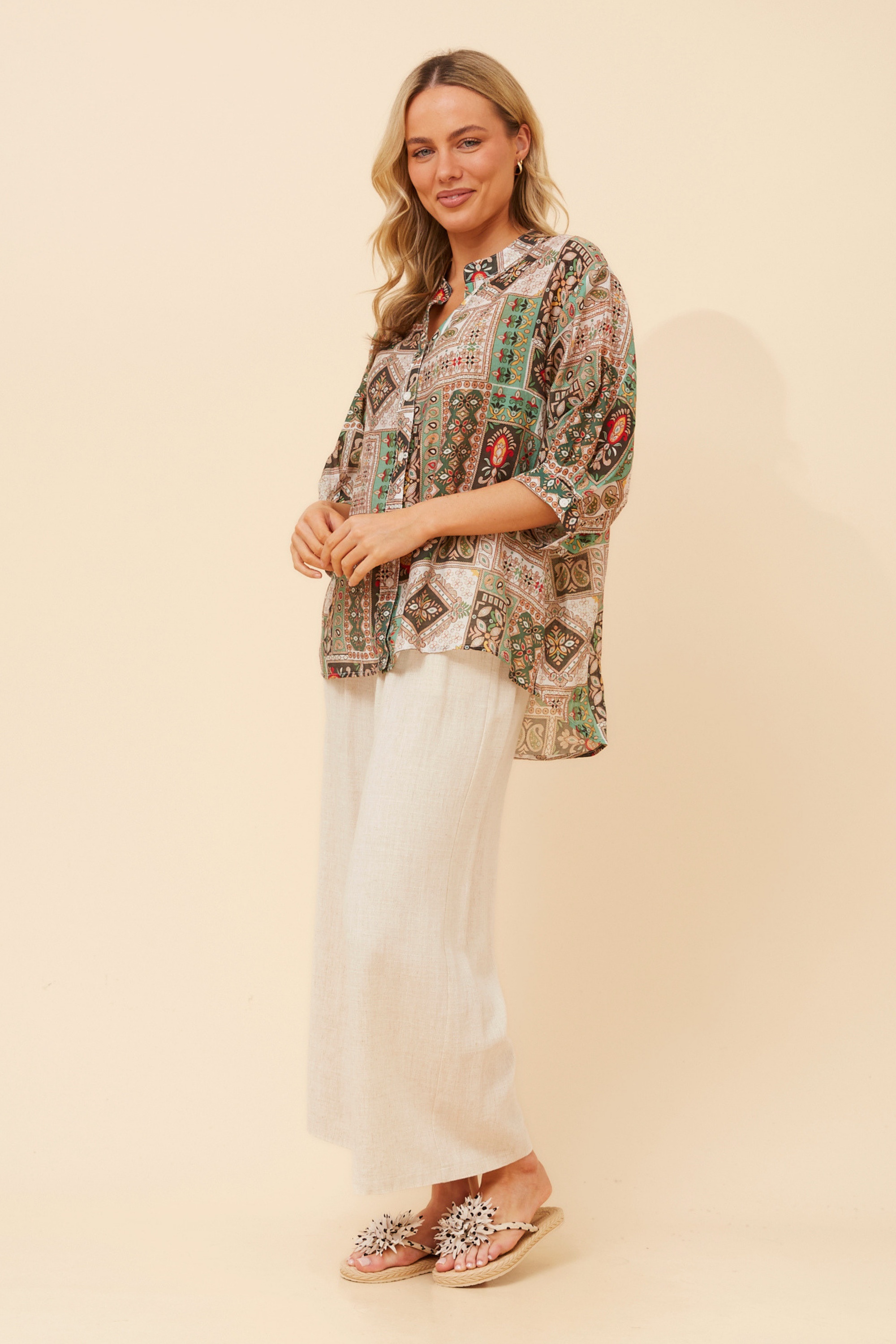 BELINA PATCHWORK PRINT