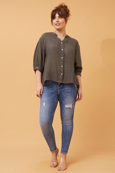 BELINA SOLID SHIRT
